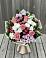 Букет цветов из: Альстромерии, Гвоздики, Розы и Хризантемы в Ялуторовске