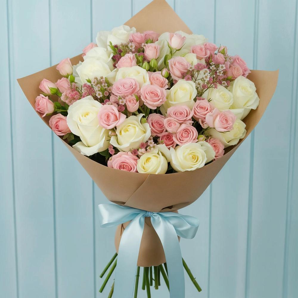 Букет цветов из: Розы в Ялуторовске