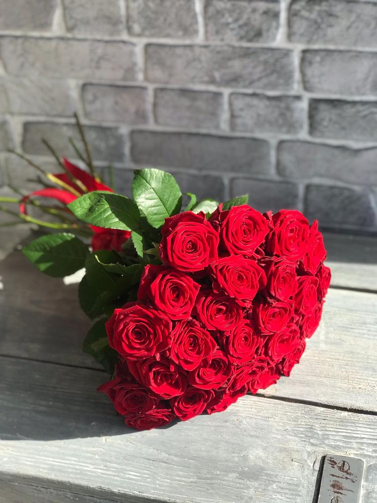 Букет Красные розы Фридом в Ялуторовске