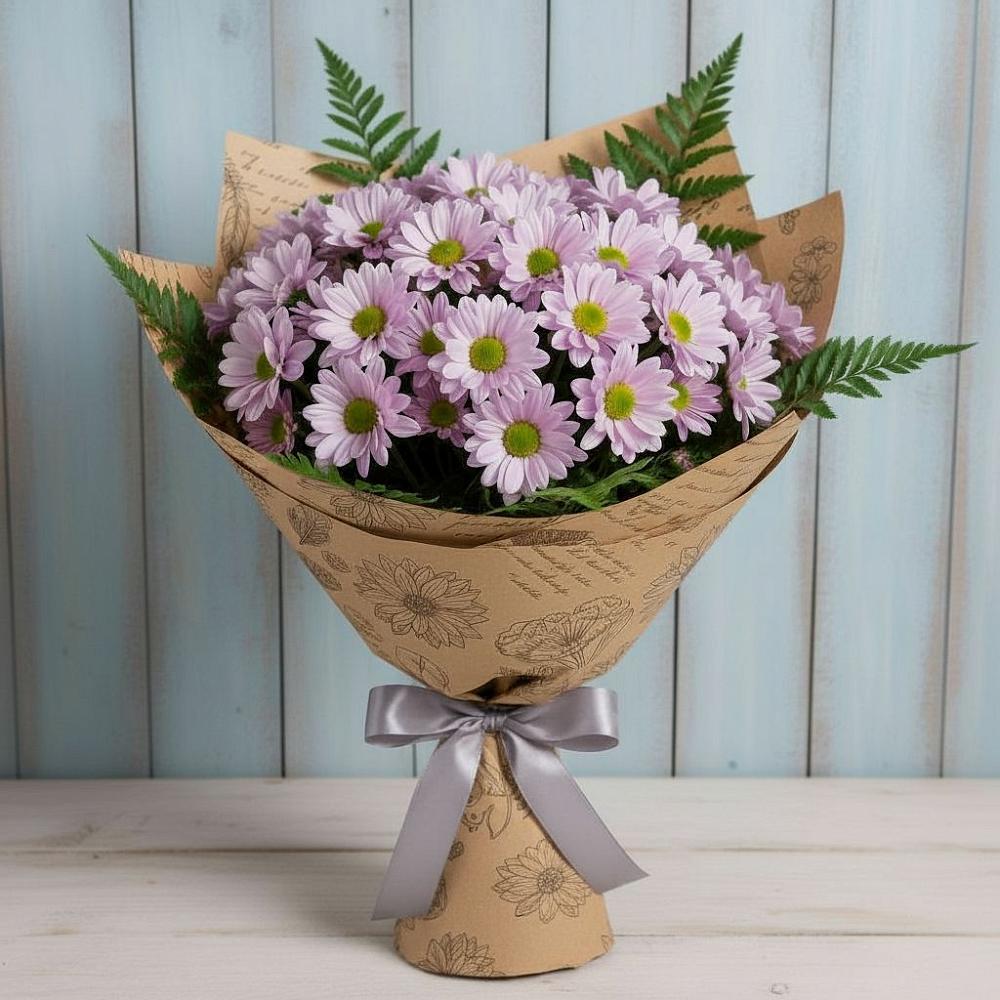 Букет цветов из: Хризантемы в Ялуторовске