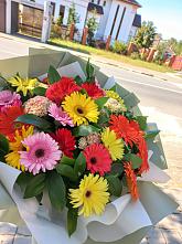 Букет цветов из:  Герберы #REPLACE_PRED# Ялуторовске