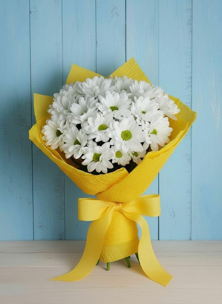 Букет цветов из: Хризантемы в Ялуторовске