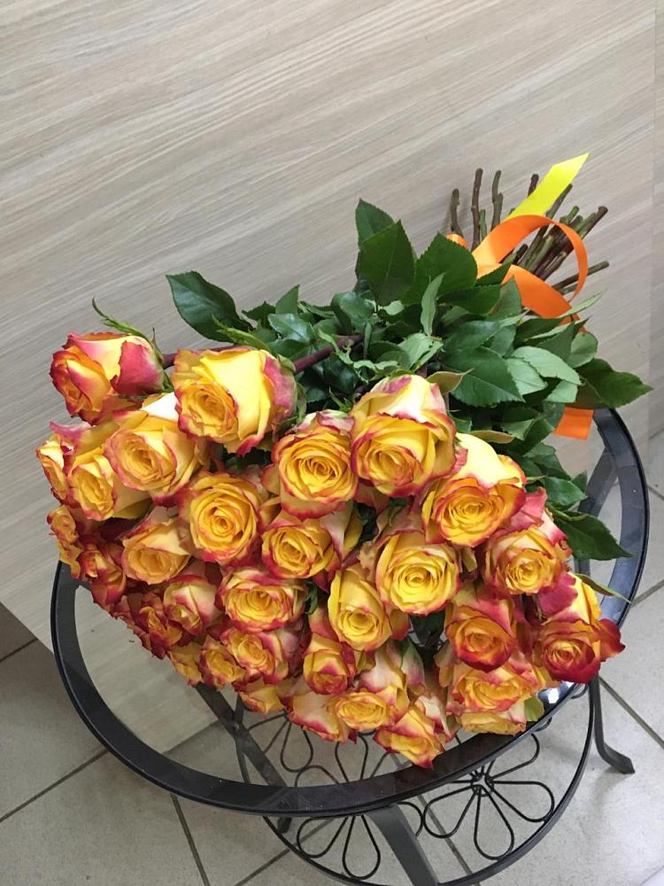 Букет Желтые розы в Ялуторовске