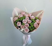 Букет цветов из:  Розы и Хризантемы #REPLACE_PRED# Ялуторовске