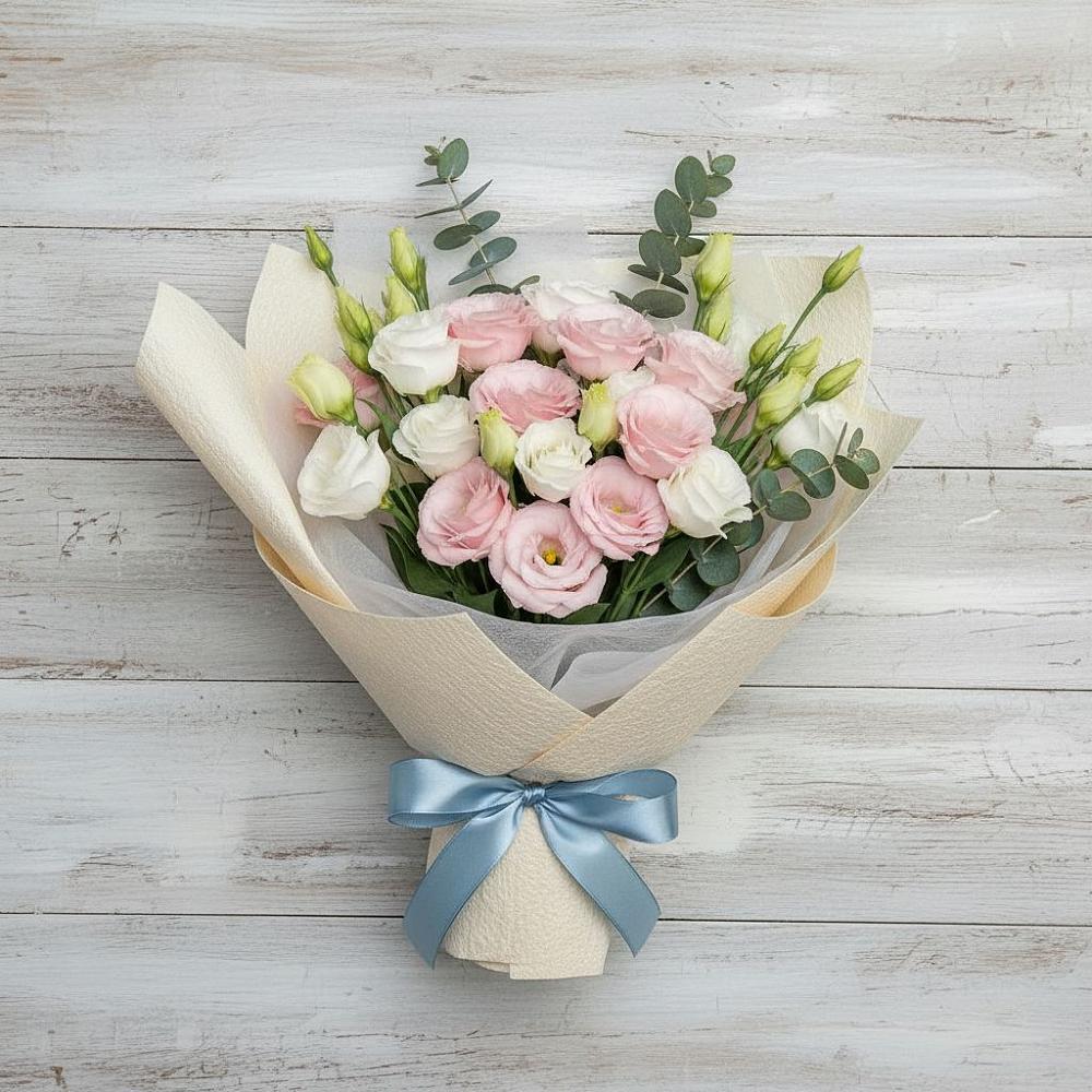 Букет цветов из: Лизиантусы в Ялуторовске